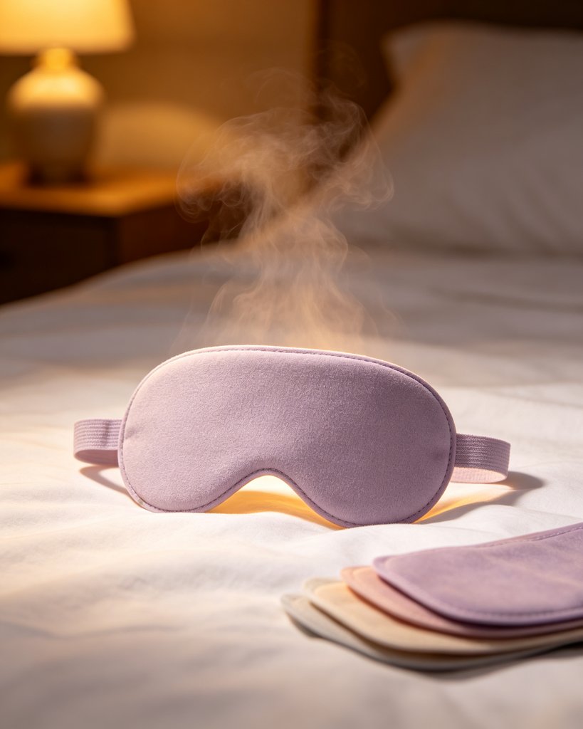 EyeOEM steam sleep eye mask